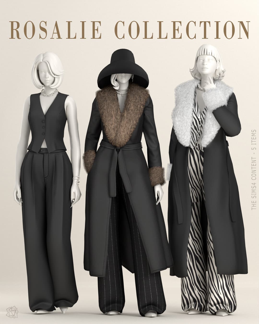 Скриншот мода Коллекция одежды Rosalie Collection
